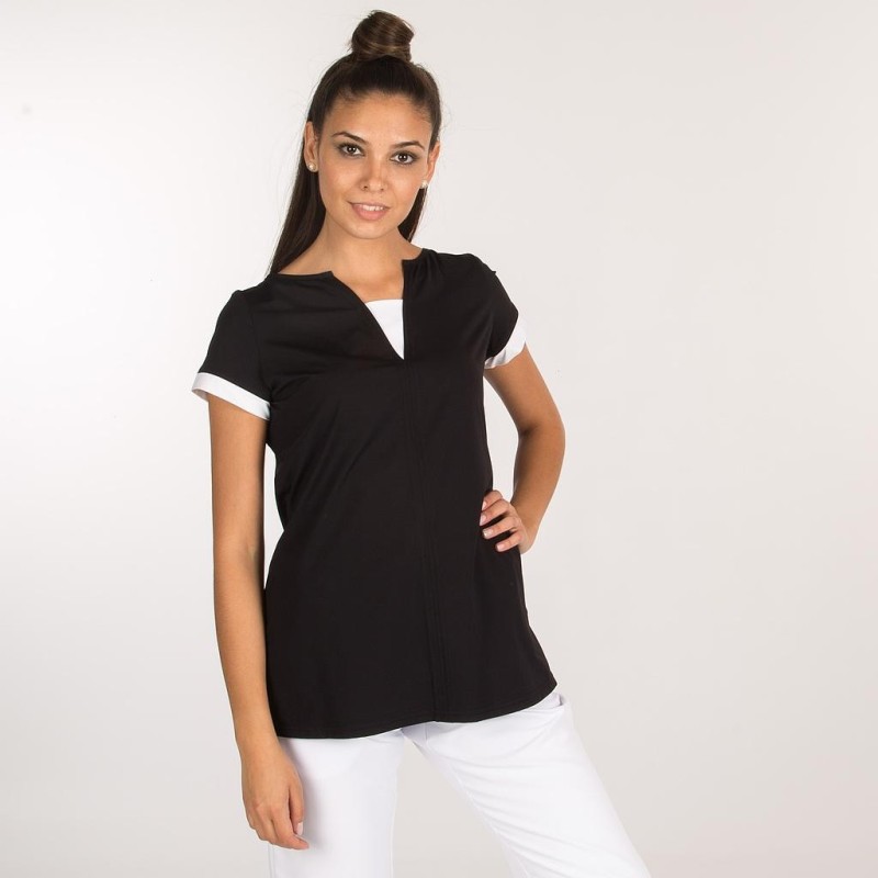 Blusa Mujer Haiti Negra | Union Workwear