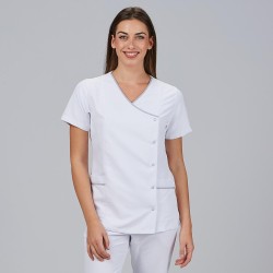 Blusa Mujer Boton Presion M/C Aina | Union Workwear