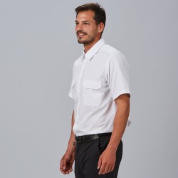 Camisa Unisex Charreteras M/C Elastan | Union Workwear