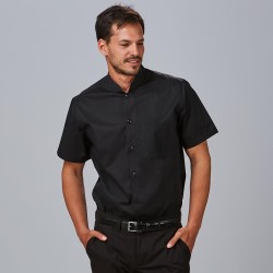 Camisa Hombre M/C C/Mao Pop. | Union Workwear