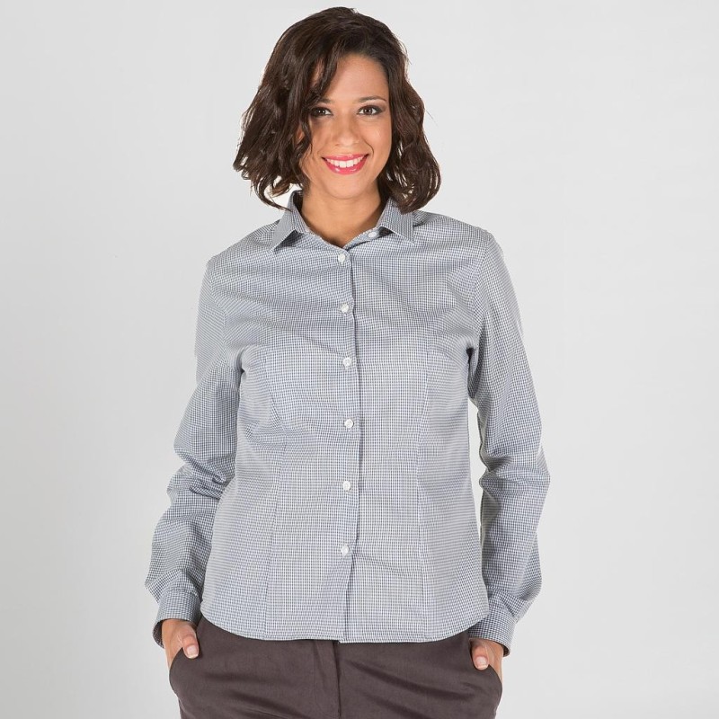 Camisa Mujer Bianca Vichy | Union Workwear