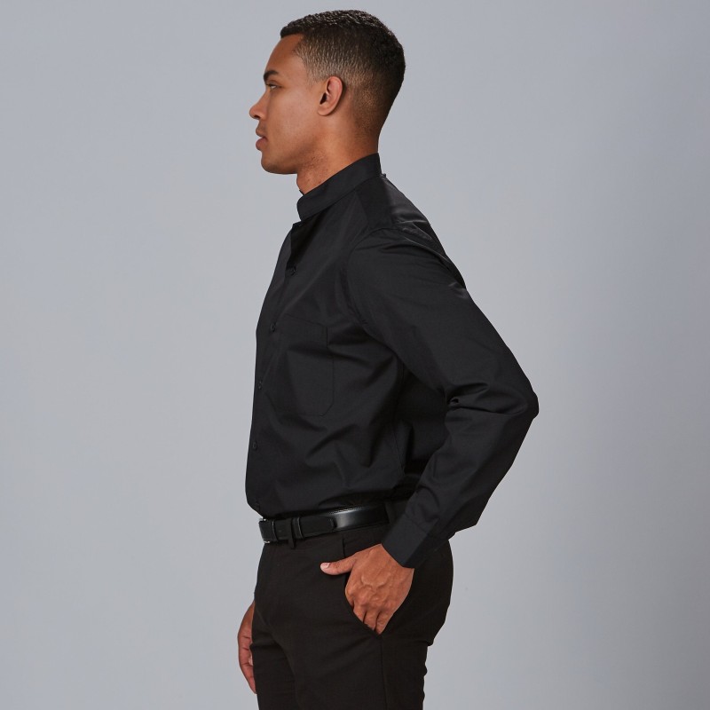 Camisa Hombre M/L C/Mao Pop. | Union Workwear