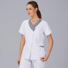 Blusa Mujer Abierta Combi Peña | Union Workwear