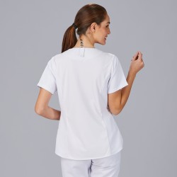 Blusa Mujer Abierta Combi Peña | Union Workwear