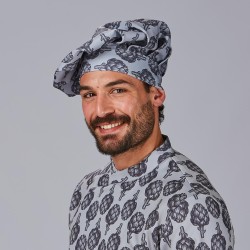 Gorro Gran Chef Algodon Estampado | Union Workwear