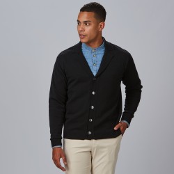 Cardigan Cuello Solapa Abotonado Hombre | Union Workwear