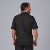 Chaqueta Cocina Unisex Popelin Fino Negro M/C | Union Workwear