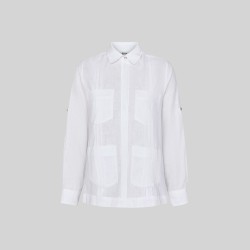 Guayabera Mujer Cuello Camisero Sumatra | Union Workwear
