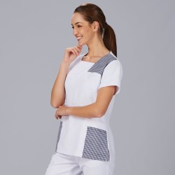 Blusa Mujer Cerrada Combi Navas | Union Workwear