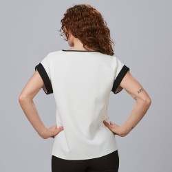 Blusa Mujer Manga Corta Vuelta | Union Workwear