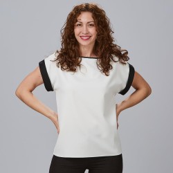 Blusa Mujer Manga Corta Vuelta | Union Workwear