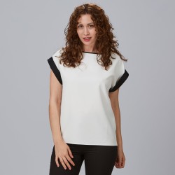 Blusa Mujer Manga Corta Vuelta | Union Workwear
