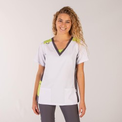 Blusa Mujer Leonor Elastik | Union Workwear