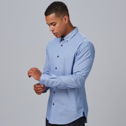 Camisa Hombre Slim Fit Raya Leonardo | Union Workwear