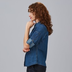 Camisa Mujer Tejano Fino Lavado Valeria | Union Workwear