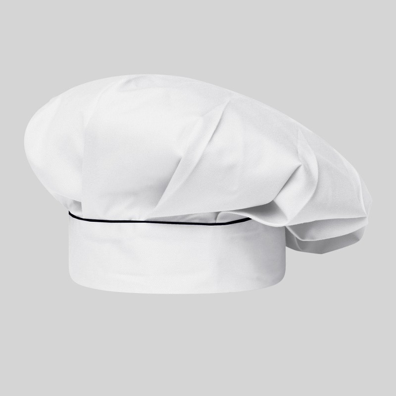 Gorro Chef Con Velcro Blanco Vivo Color | Union Workwear
