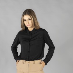 Camisa Mujer Interlock Cuello Camisero Cerdeña | Union Workwear