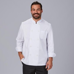 Chaqueta Cocina Unisex M/L Sarga Blanca | Union Workwear
