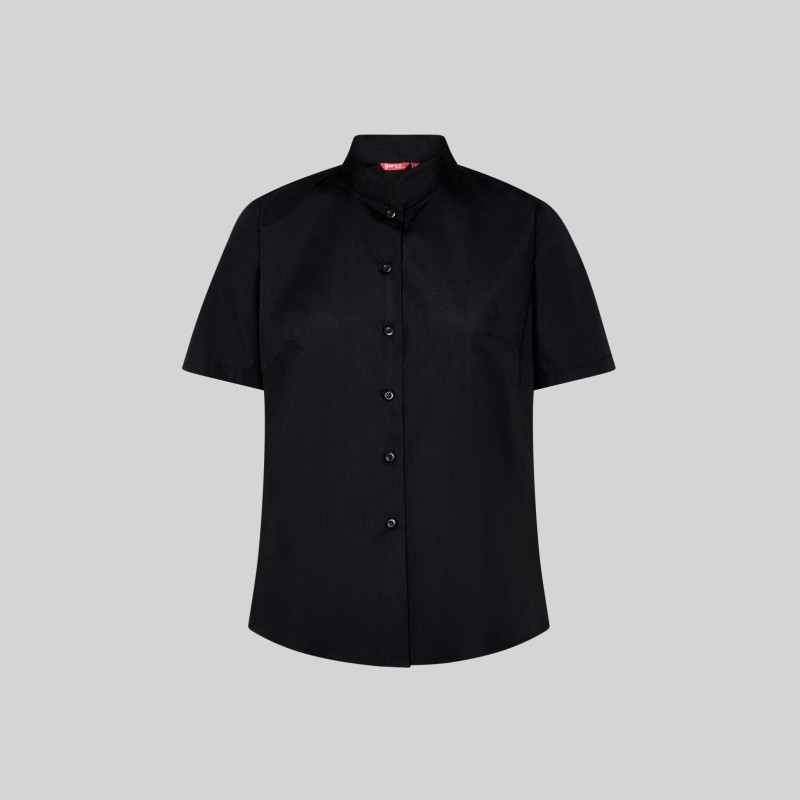 Camisa Mujer M/C C/Mao Pop. | Union Workwear