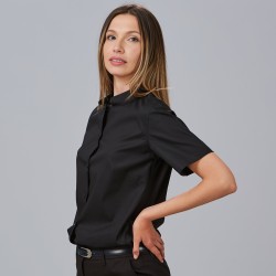 Camisa Mujer M/C C/Mao Pop. | Union Workwear