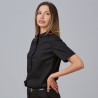 Camisa Mujer M/C C/Mao Pop. | Union Workwear
