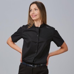 Camisa Mujer M/C C/Mao Pop. | Union Workwear