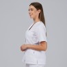 Blusa Mujer Sanitaria Boton Presion M/C | Union Workwear