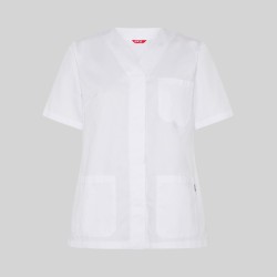 Blusa Mujer Sanitaria Boton Presion M/C | Union Workwear
