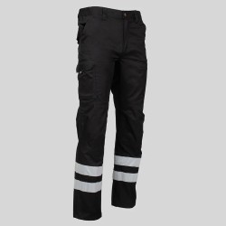 Pantalon Unisex Multibolsillos Elastico Arce 2 Bandas Reflectantes | Union Workwear