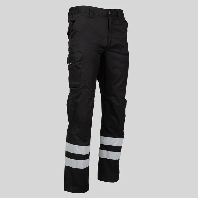 Pantalon Unisex Multibolsillos Elastico Arce 2 Bandas Reflectantes | Union Workwear