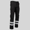 Pantalon Unisex Multibolsillos Elastico Arce 2 Bandas Reflectantes | Union Workwear