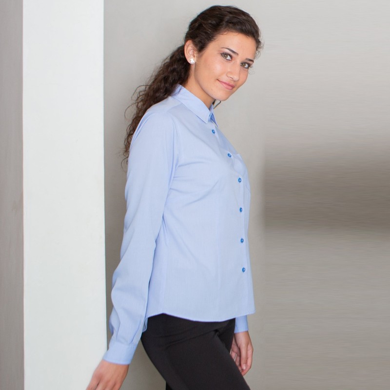 Camisa Mujer Fil A Fil Luca | Union Workwear