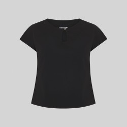 Blusa Mujer Escote Lagrima M/C Petra | Union Workwear