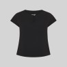 Blusa Mujer Escote Lagrima M/C Petra | Union Workwear