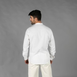 Camisa Hombre Chambray Cuello Mao Nias | Union Workwear