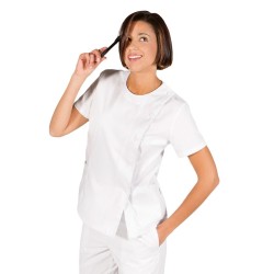 Blusa Mujer C/Redondo Botones Costado | Union Workwear