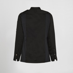 Chaqueta Cocina Mujer Saten Algodon Sola | Union Workwear