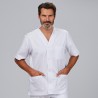 Blusa Sanitario Unisex Pico Botones | Union Workwear