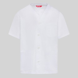Blusa Sanitario Unisex Pico Botones | Union Workwear