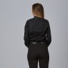 Camisa Mujer M/L C/Mao Pop. | Union Workwear