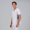 Blusa Hombre Escote Pico Combinada M/C Gael | Union Workwear