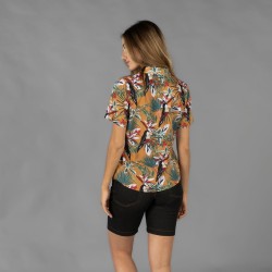 Camisa Mujer Cuello Solapa Hawaiana | Union Workwear