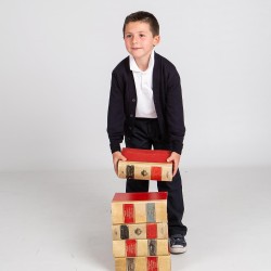 Cardigan Infantil Abotonado Colegial | Union Workwear