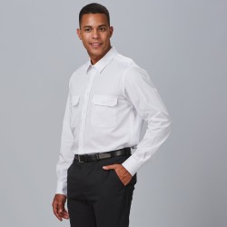 Camisa Unisex Charreteras M/L Elastan | Union Workwear