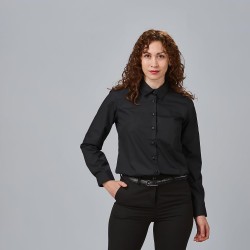 Camisa Mujer M/L Pop. | Union Workwear