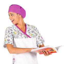 Blusa Mujer Pico Circulos | Union Workwear
