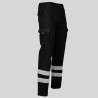 Pantalon Unisex Multibolsillos Elastico Gamo 2 Bandas Reflectantes | Union Workwear