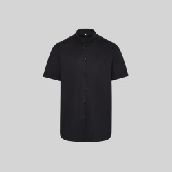 Camisa Hombre M/C C/Mao Slim Fit Elastan | Union Workwear