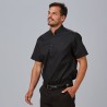Camisa Hombre M/C C/Mao Slim Fit Elastan | Union Workwear
