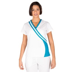 Blusa Sanitario Mujer Combinada | Union Workwear